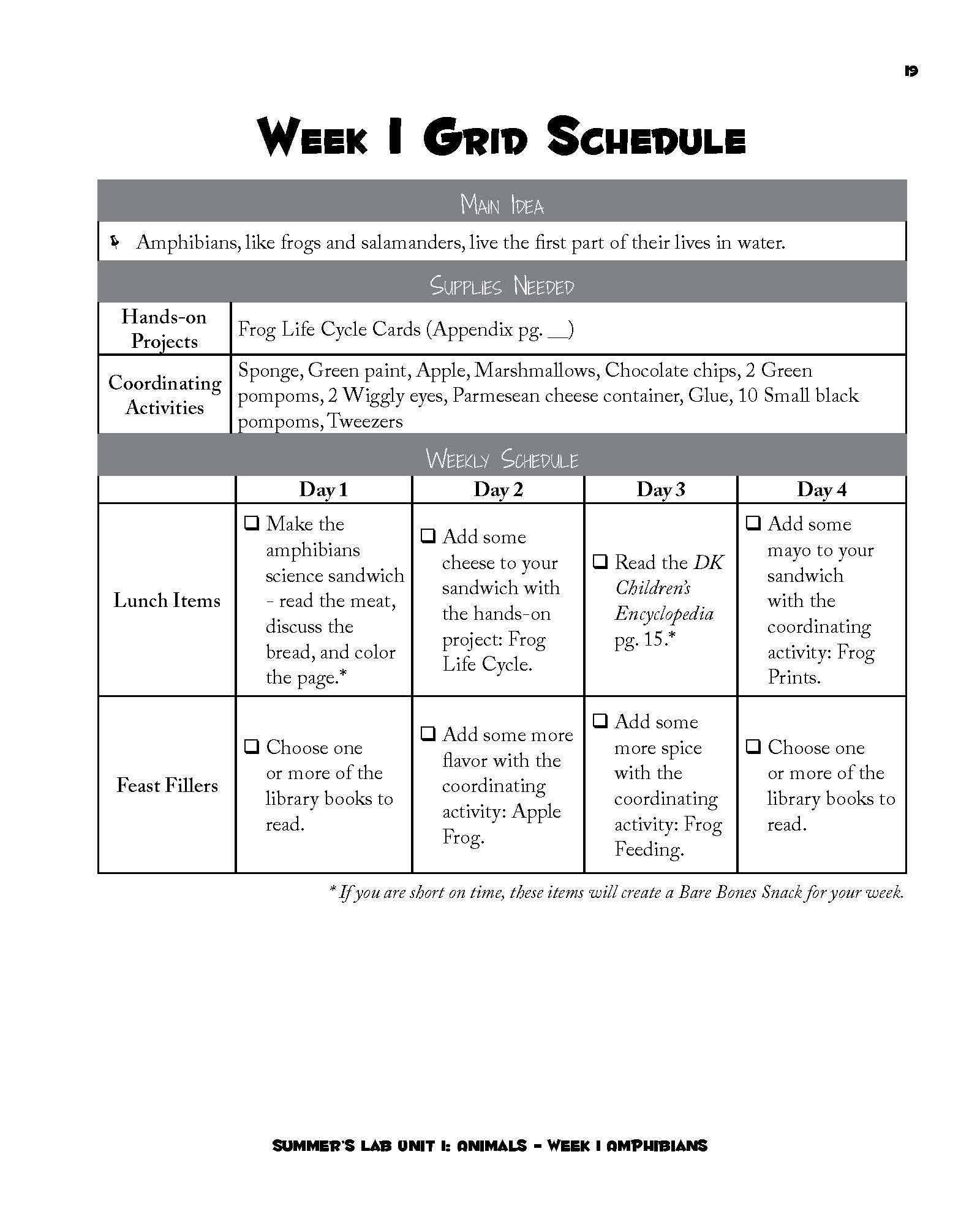 Summer's Lab Teacher Guide | Elemental Science