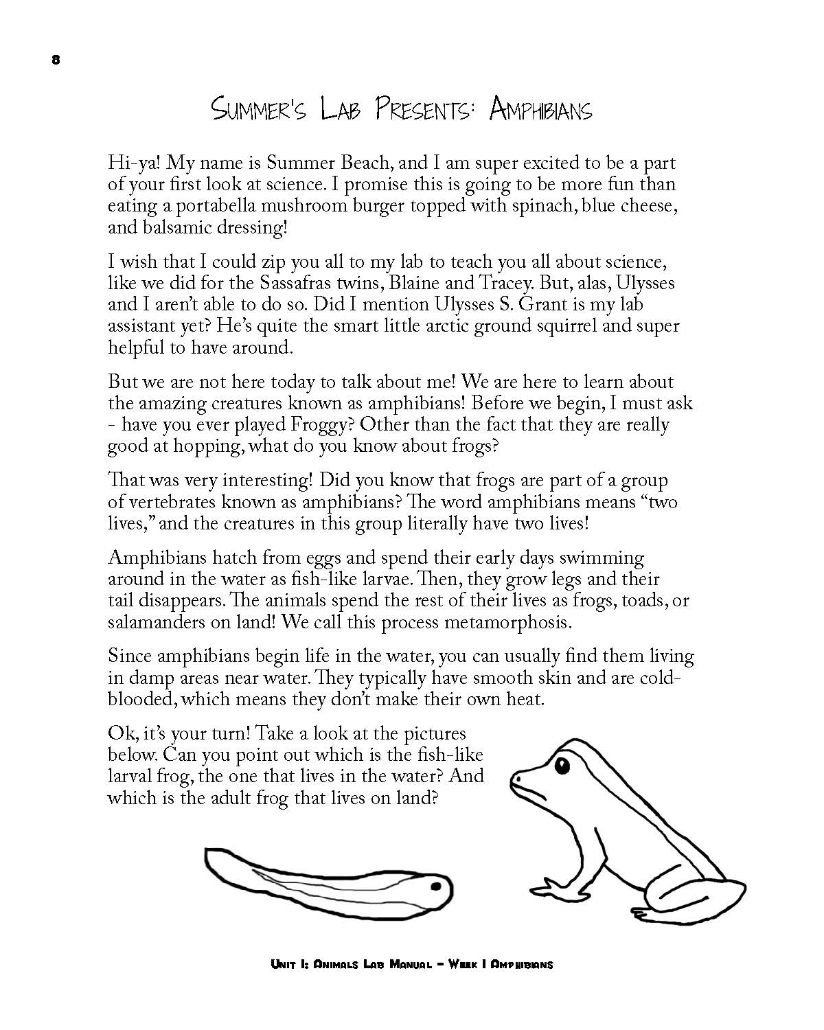 Summer's Lab Student Lab Manual | Elemental Science