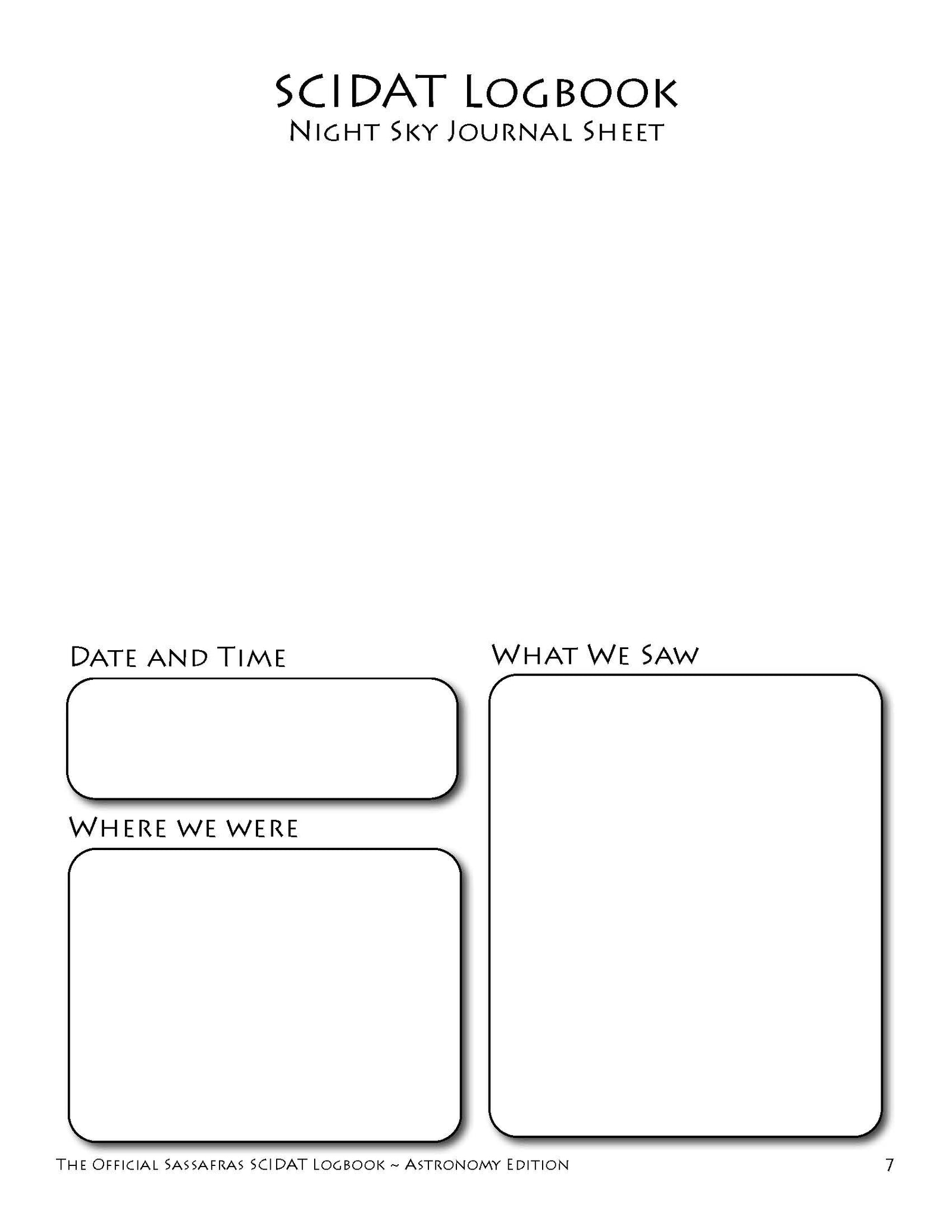 The Sassafras Science Adventures Volume 6: Astronomy Printed Combo | Elemental Science