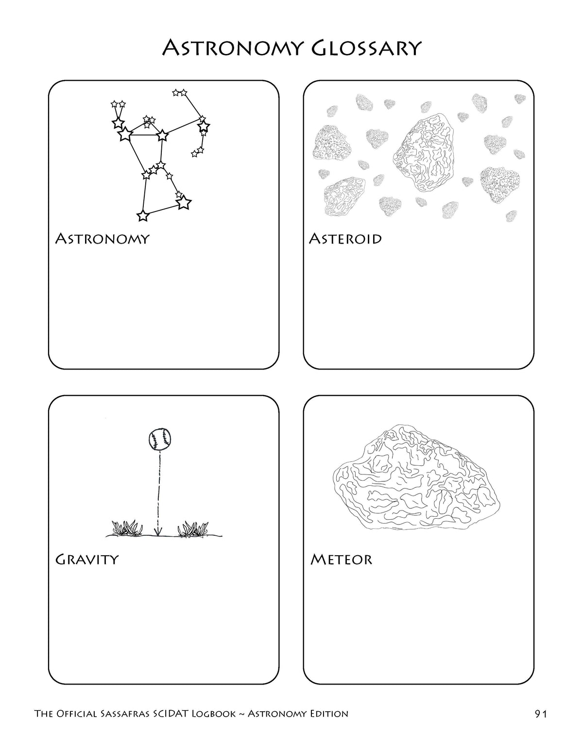 The Sassafras Science Adventures Volume 6: Astronomy Printed Combo | Elemental Science