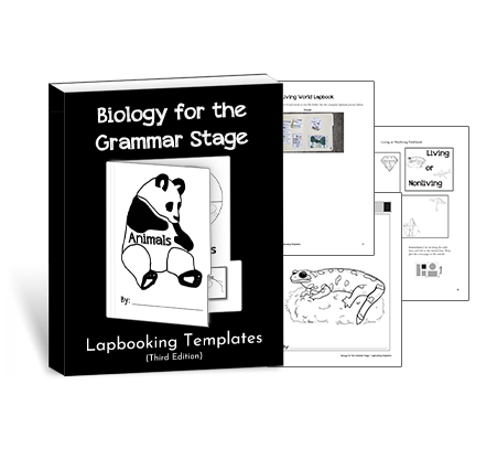 Grammar Stage Lapbooking Templates for Biology