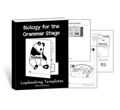 Biology for the Grammar Stage Lapbooking Templates {3rd Edition}