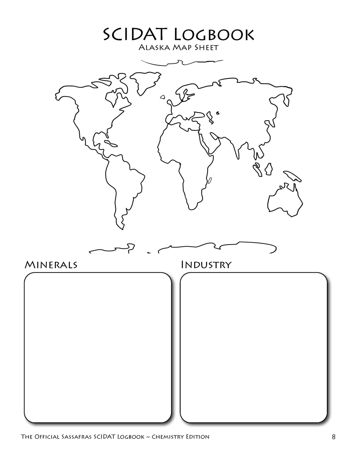 The Official Sassafras SCIDAT Logbook: Chemistry Edition | Elemental Science
