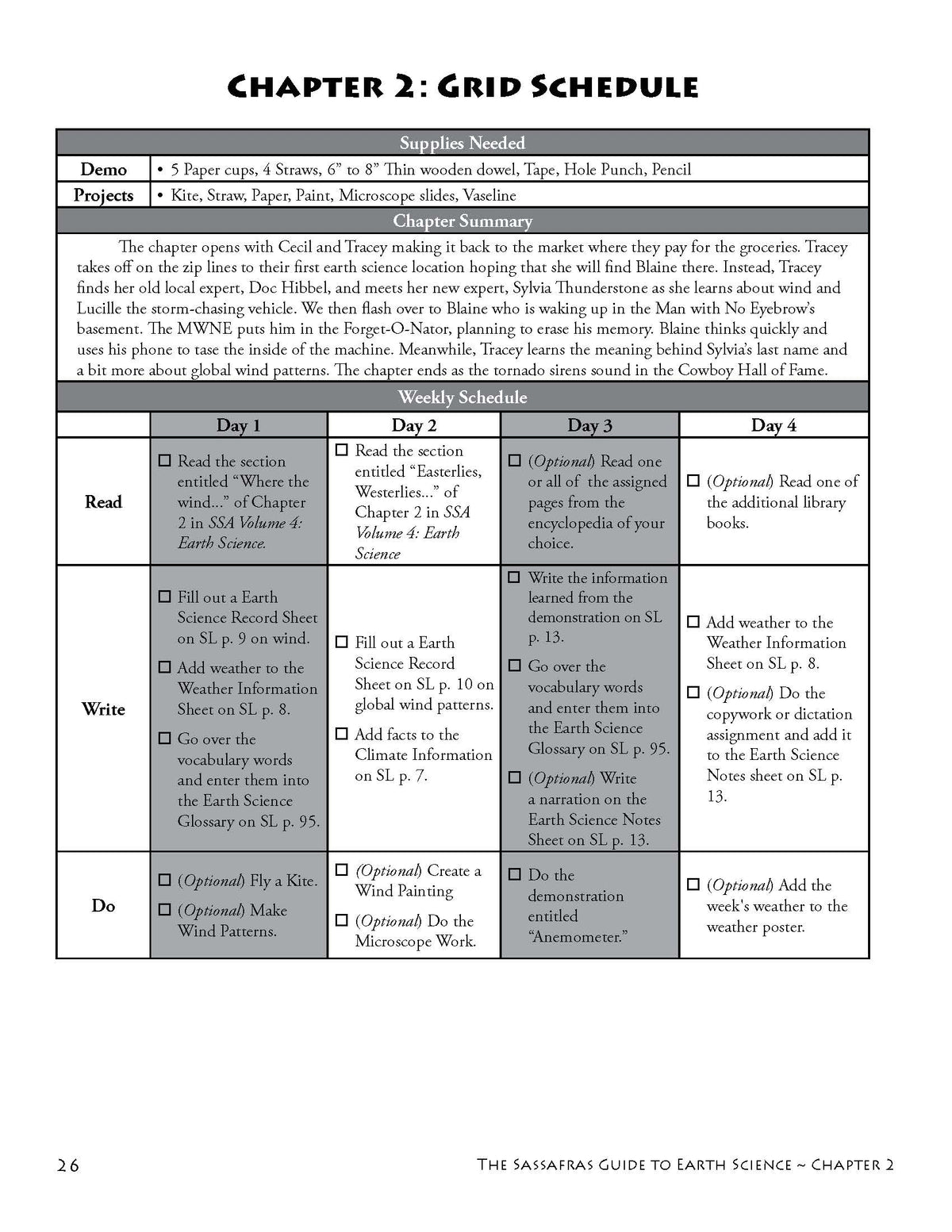 The Sassafras Guide to Earth Science | Elemental Science