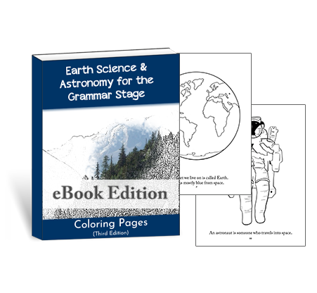 Earth Science & Astronomy for the Grammar Stage Coloring Pages