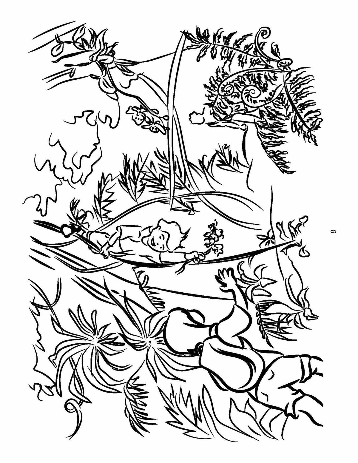 Sassafras Science Botany Coloring Pages by Elemental Science
