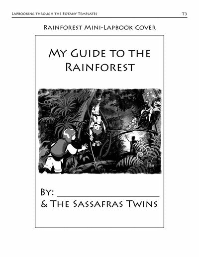 Living Books - Lapbooking Through Botany With The Sassafras Twins (eBook)