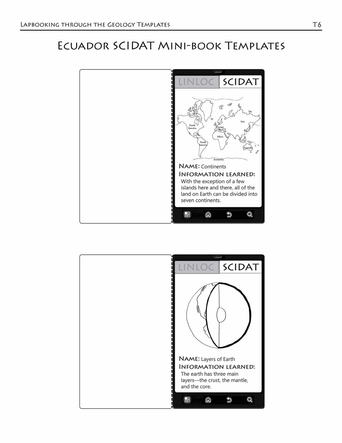 Living Books - Lapbooking Through Geology With The Sassafras Twins (eBook)