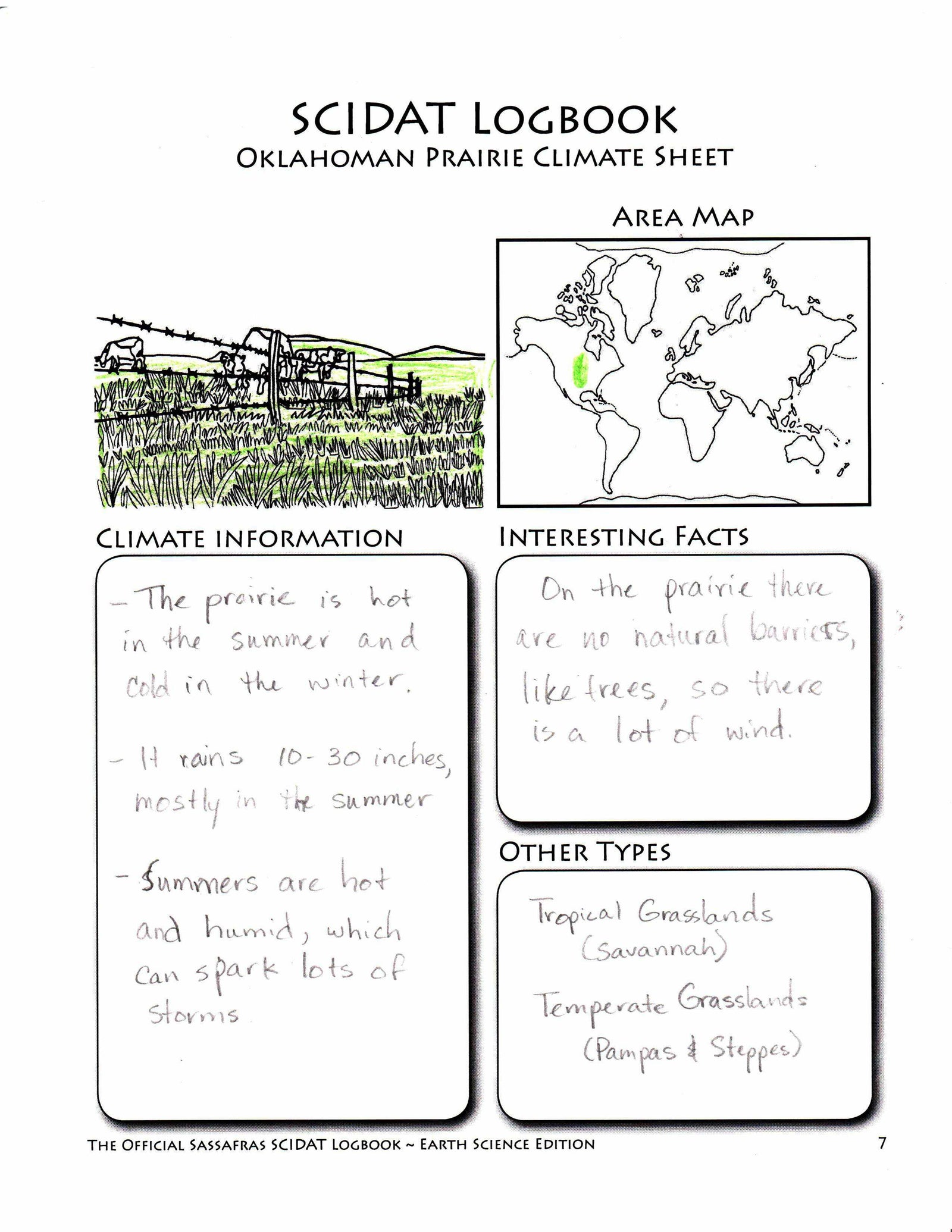 The Official Sassafras SCIDAT Logbook: Earth Science Edition | Elemental Science