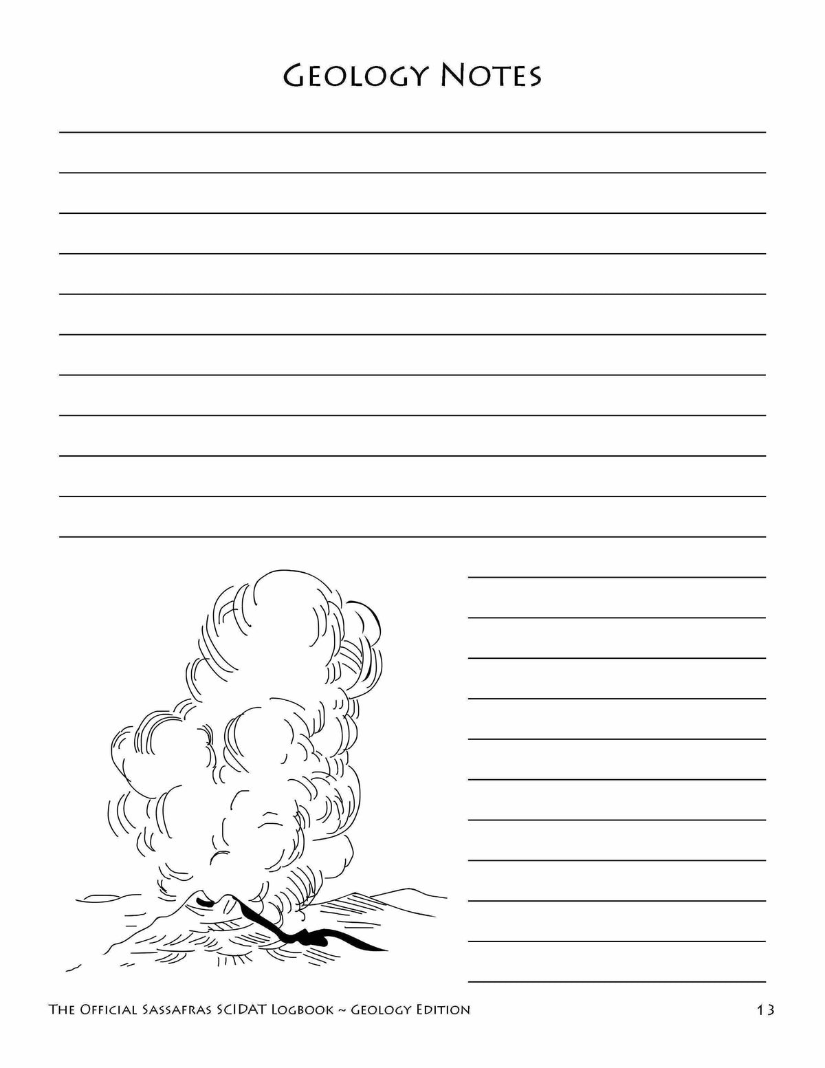 The Official Sassafras SCIDAT Logbook: Geology Edition | Elemental Science