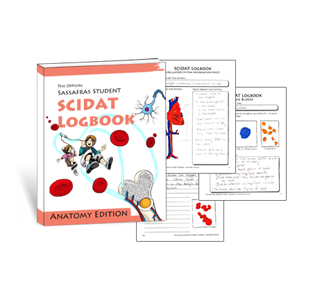 The Official Sassafras SCIDAT Logbook: Anatomy Edition | Elemental Science