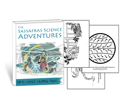 Sassafras Science Earth Science Coloring Pages