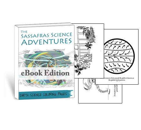 Sassafras Science Earth Science Coloring Pages by Elemental Science