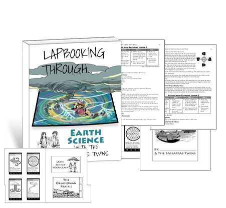 Lapbooking through Earth Science with the Sassafras Twins
