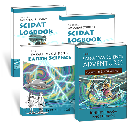The Sassafras Science Adventures Volume 4: Earth Science Printed Combo | Elemental Science