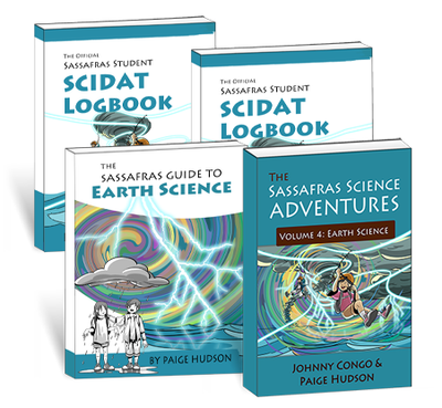 The Sassafras Science Adventures Volume 4: Earth Science Printed Combo