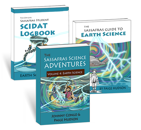 The Sassafras Science Adventures Volume 4: Earth Science Printed Combo | Elemental Science